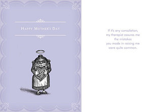 Product of the Day: Bald Guy Greetings Mother's Day Card