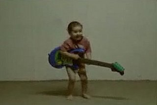 Baby Headbanger!