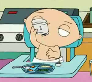 Stewie Celebrates St. Patty's Day