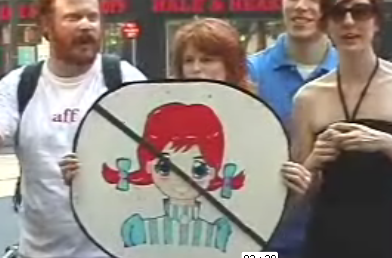 NAARP Protests Wendy's Logo