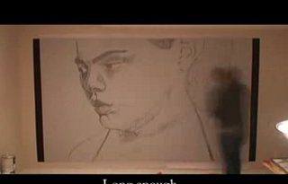 Painting with French Fry Grease