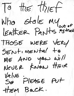 Lost! Leather Pants