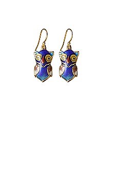 Anthropologie - Wise Owl Earrings