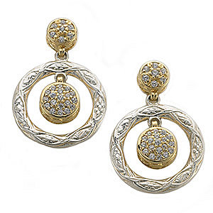 Nicole Stephen Dweck Dangle Earrings 