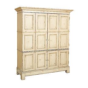 Vanguard Furniture Milk Paint Entertainment Armoire