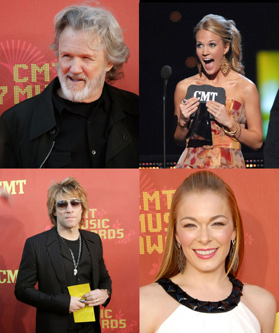 Young Talent and Legends Honored at the CMT Awards