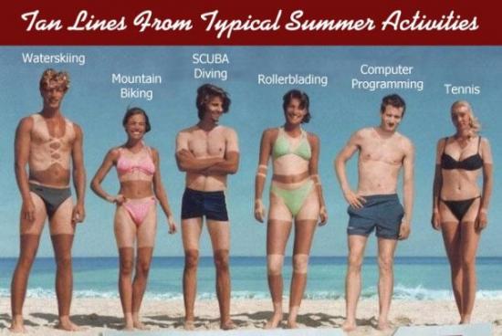 Tan Lines Are More Revealing Than You Think