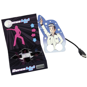 USB Finger Dance Mat - DDR For Your Hands