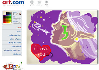 Website of the Day: Art Pad Painter