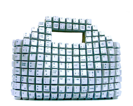 Totally Geeky or Geek Chic? Keyboard Handbag