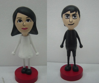 Edible Geek: Personalized Mii Cake Decorations