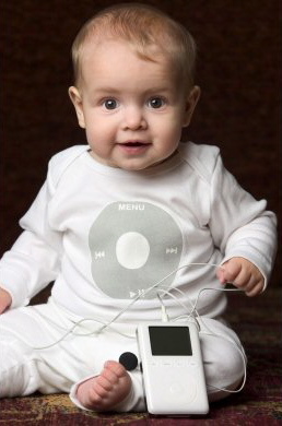 Adorable iPod Baby Tees and Jumpers by iPop My Baby