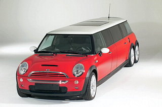 Mini Cooper Limo With Pool Trumps Talking Billboards