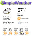 Website of the Day: Simple Weather