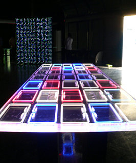 Hi-Tech Lighting Exhibit Illuminates Geek