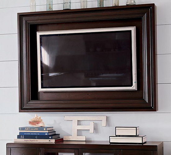 Love It or Leave It? Hardwood Flat-Panel TV Frame