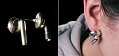 Totally Geeky or Geek Chic? Earbud Earrings