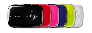 The New Ultra-Compact Zen Stone Mp3 Player
