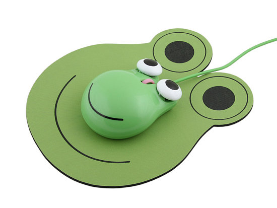 Go Green With The USB Frog Mouse