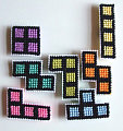 Totally Geeky or Geek Chic? Tetris Magnets