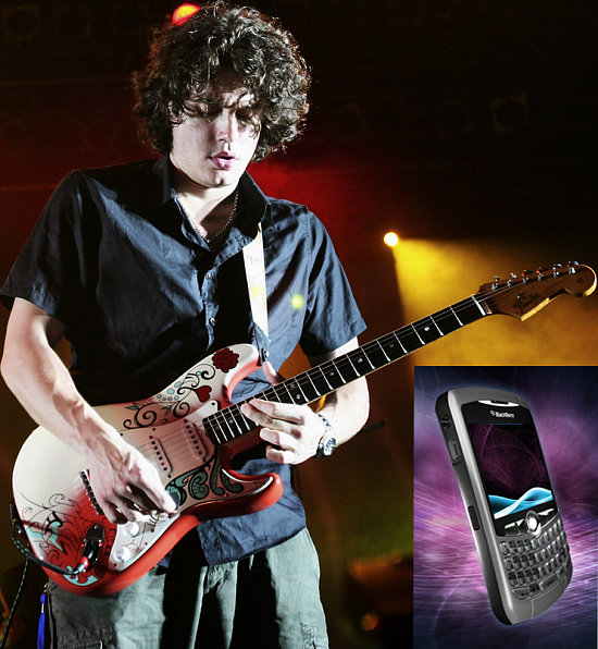 BlackBerry Joins John Mayer On Tour