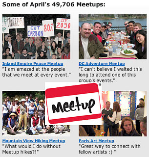 Website of the Day: Meetup
