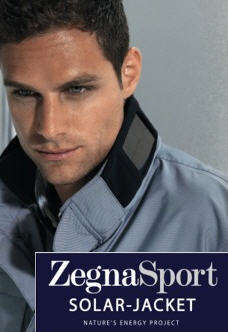 Sleek Jacket With Solar Panels