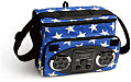 Totally Geeky or Geek Chic? Starry AM/FM Cooler Bag