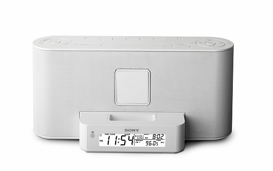 Coming Soon: Sony iPod-Ready Boombox and Clock Radio