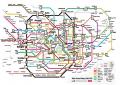 A Tube Map of the World Wide Web