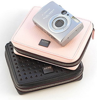 The Leather Traveler Camera Case from ACME