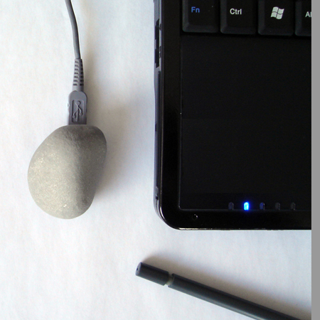 Mass Storage Stone: Totally Geeky or Geek Chic?