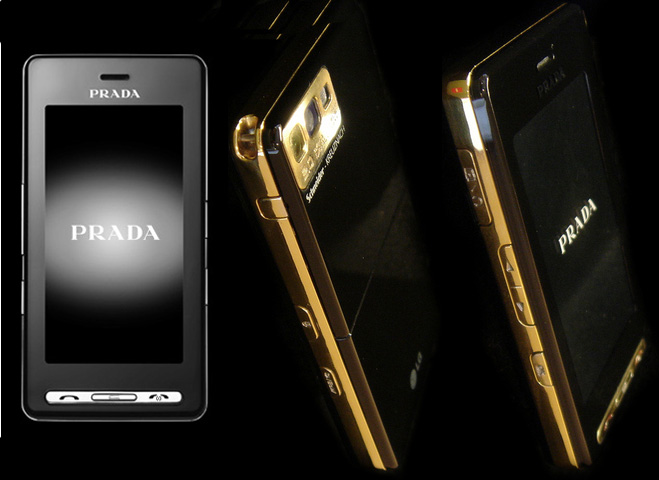 Gold LG Prada Phone, That's Right Gold Baby