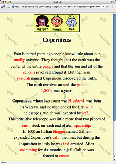 Play Mad Libs Online!