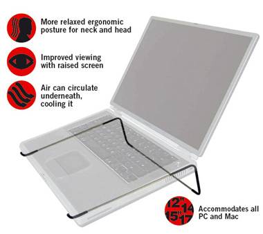 Linea Laptop Stand: Simple And Ergonomic