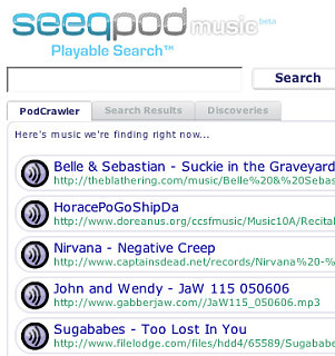 Website of the Day: SeeqPod