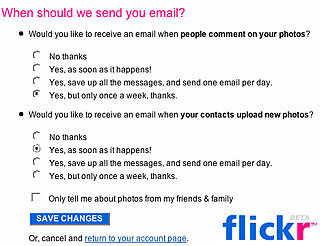 Geek Tip: Get Flickr Email Notifications 