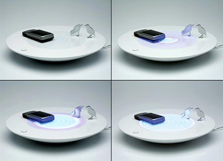 Bird Bath Cell Phone Charger
