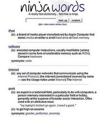 Website of the Day: Ninja Words