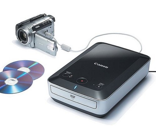 The Canon DW-100: Portable DVD Burning Made Easy