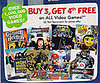 Buy Three Get One Game Free at Toys "R" Us 