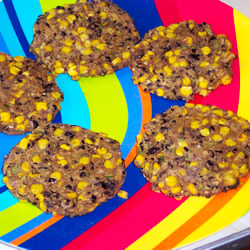 Monday's Leftovers: Black Bean Veggie Burgers