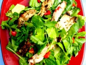 Monday's Leftovers: Simple Grilled Chicken Salad