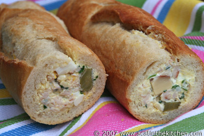 Yummy Link: Stuffed Picnic Baguette