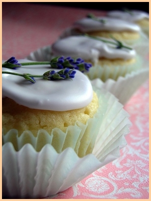 Yummy Link: Lavender Cupcakes