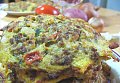 Monday's Leftovers:  Ground Beef Omelet