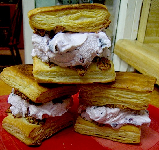 Summer Of Sandwiches: Puff Pastry & Cherry Chocolate Sandwiches Summer Of Sandwiches: Puff Pastry & Cherry Chocolate Sandwiches