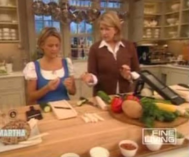 Cheesiest Odd Couple: Amy Sedaris and Martha Stewart