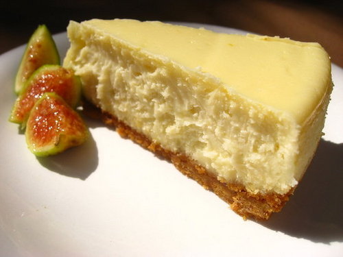52 Weeks of Baking: Lemon Goat Cheese Cheesecake