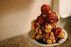 52 Weeks of Baking: Informal Croquembouche (Cream Puffs)